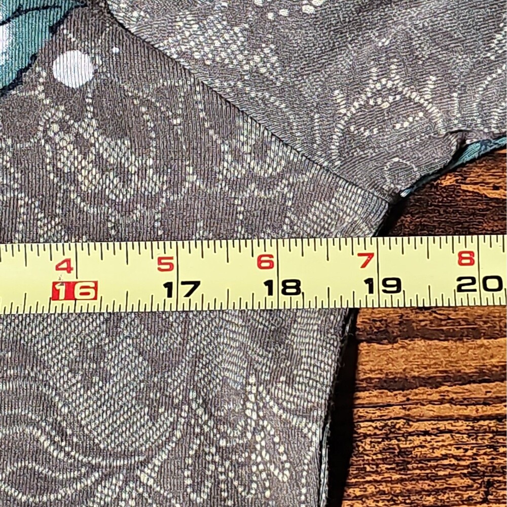 Vanilla Sugar Y2K Mixed Media Lace Floral Ikat Zip Up Jacket Large Fairy Grunge - Picture 14 of 16